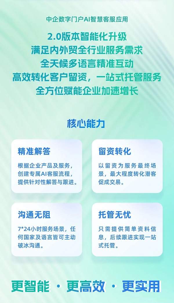 自定义智能接待，强留资高转化，大幅降低人工成本！(图2)