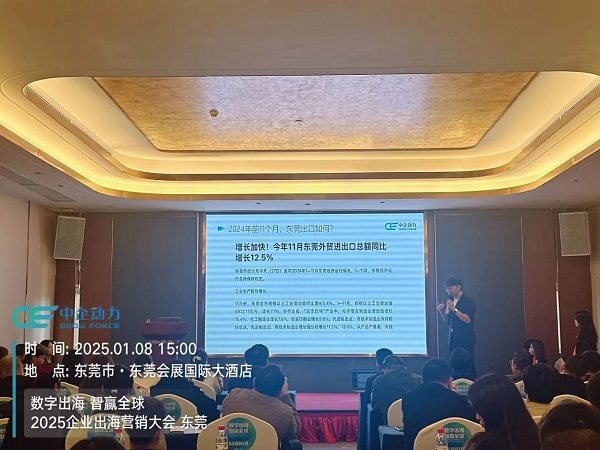 「数字出海 智赢全球」2025企业出海营销大会——东莞站 圆满落幕！(图3)