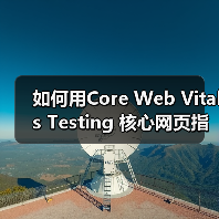 如何用Core Web Vitals Testing 核心网页指标测试打造极速网站(图4) 如何用Core Web Vitals Testing 核心网页指标测试打造极速网站(图4)