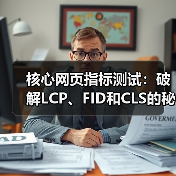 核心网页指标测试：破解LCP、FID和C