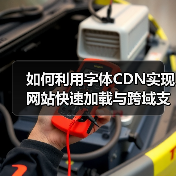 如何利用字体CDN实现网站快速加载与跨域支持(图2)