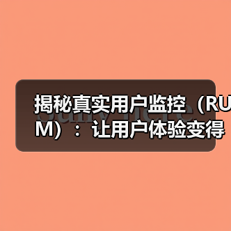 真实用户监控：网站优化的秘密武器？-辰飞雨云笔网策 - 辰飞雨云笔网策
