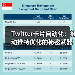 Twitter卡片自动化：推动推特优化的秘密武器 - 辰飞雨云笔网策