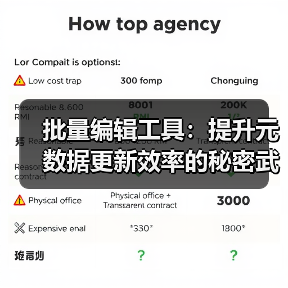 元数据更新效率暴增87%？揭秘批量工具的SEO革命-辰飞雨云 - 辰飞雨云笔网策