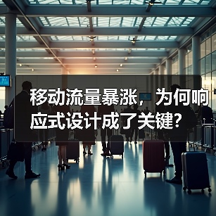 移动流量暴涨，为何响应式设计成了关键？ - 辰飞雨云笔网策