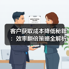 客户获取成本降低秘籍:效率翻倍策略全解析(图2) 揭秘:如何用AI+数据精准营销,客户获取成本狂降50%?-辰飞雨云笔网策(图2)