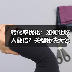 转化率优化：如何让收入翻倍？关键秘诀大公