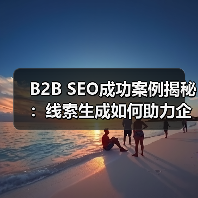 B2B SEO成功案例：如何实现企业线索爆炸增长？-辰飞雨云笔网策(图3)