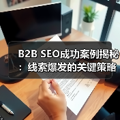 B2B SEO成功案例揭秘:线索爆发的关键策略(图2) B2B SEO成功案例揭秘:线索爆发的关键策略(图2)