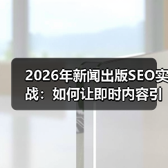 2026年新闻出版SEO实战:如何让即时内容引爆搜索引擎?(图2) 2026年新闻出版SEO实战:如何让即时内容引爆搜索引擎?(图2)