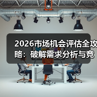 2026市场机会评估全攻略:破解需求分析与竞争格局秘诀(图2) 2026市场机会评估全攻略:破解需求分析与竞争格局秘诀(图2)