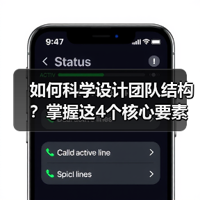 如何科学设计团队结构？掌握这4个核心要素提升效率(图2)
