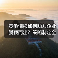 竞争情报如何助力企业脱颖而出?策略制定全解析(图1) 竞争情报如何助力企业脱颖而出?策略制定全解析(图1)