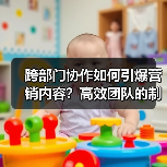 跨部门协作如何引爆营销内容?高效团队的制胜密码(图4) 跨部门协作如何引爆营销内容?高效团队的制胜密码(图3)