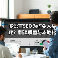 多语言SEO为何令人头疼？翻译质量与本地化策略破解全球市场拓展难题(图2)