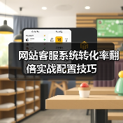 网站客服系统转化率翻倍实战配置技巧(图4) 网站客服系统转化率翻倍实战配置技巧(图3)