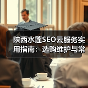 陕西水莲SEO云服务实用指南：选购维护与常见问题解析(图3)