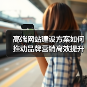高端网站建设方案如何推动品牌营销高效提升(图1)