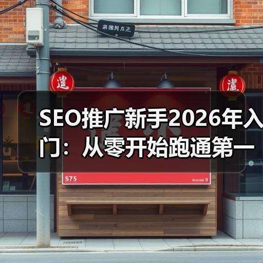 SEO推广新手2026年入门：从零开始跑