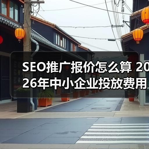 SEO推广报价怎么算 2026年中小企业投放费用拆解 - 辰飞雨云笔网策