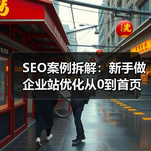 SEO案例拆解：新手做企业站优化从0到首页的实操复盘 - 辰飞雨云笔网策