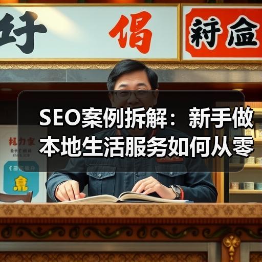 SEO案例拆解：新手做本地生活服务如何从零搭建关键词矩阵 - 辰飞雨云笔网策